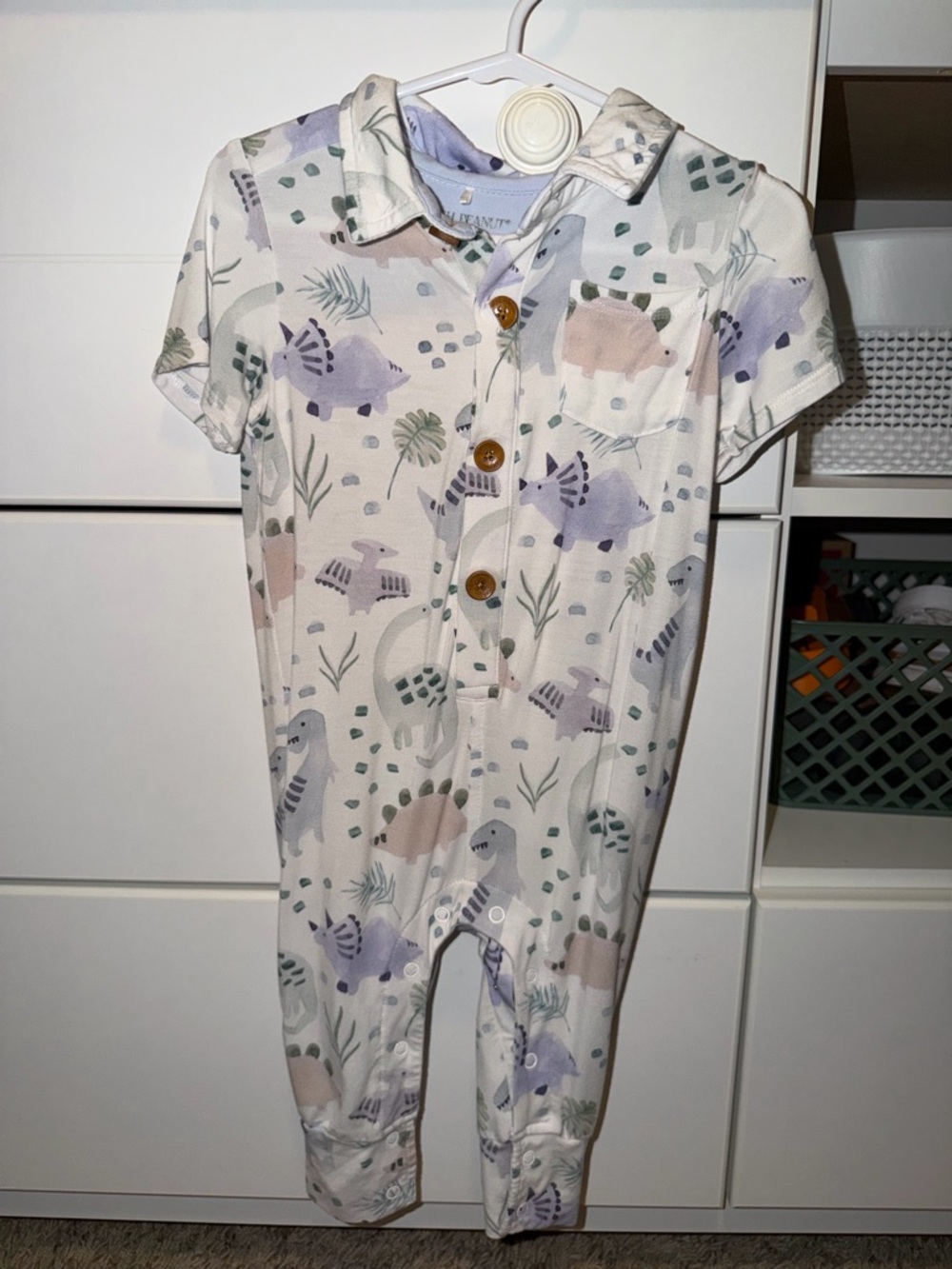 Posh Peanut Collard Romper